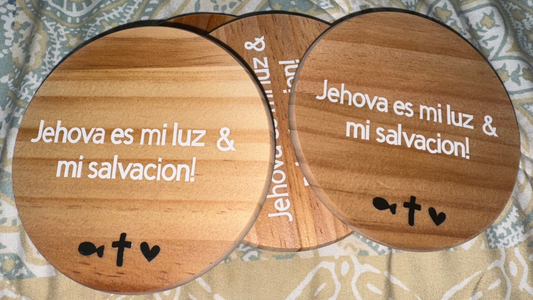 CUSTOM MADE COASTERS set of 4