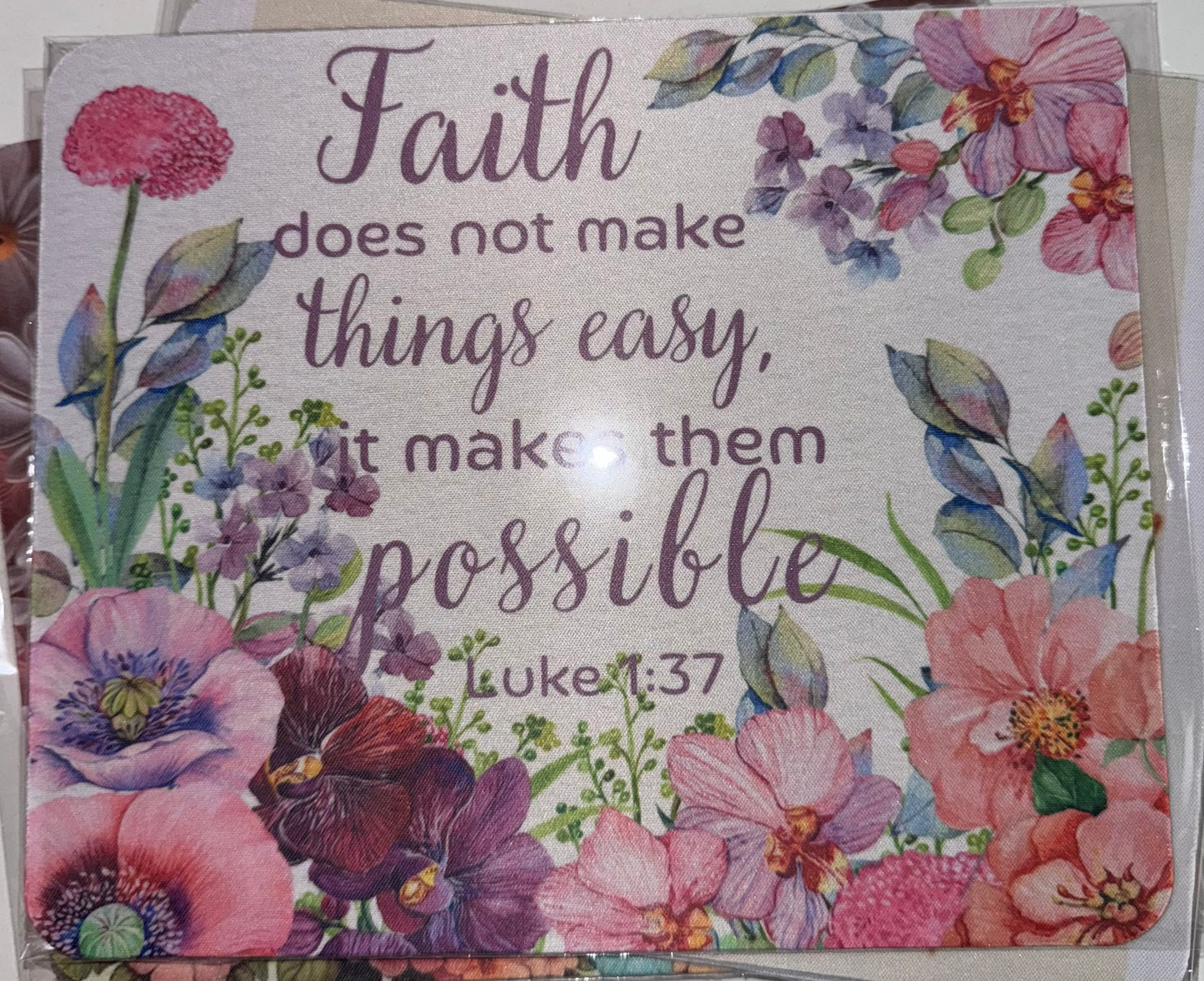 Faith Mouse Pad